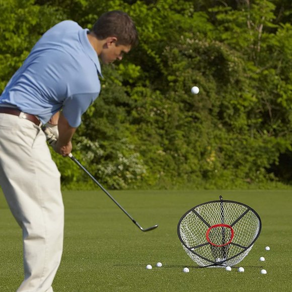 PrideSports Golf Elite Chipping Net Black and Red - Picture 4 of 5